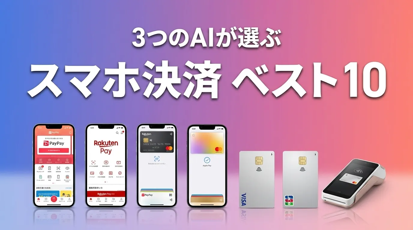 2026年6月版スマホ決済おすすめAIランキング